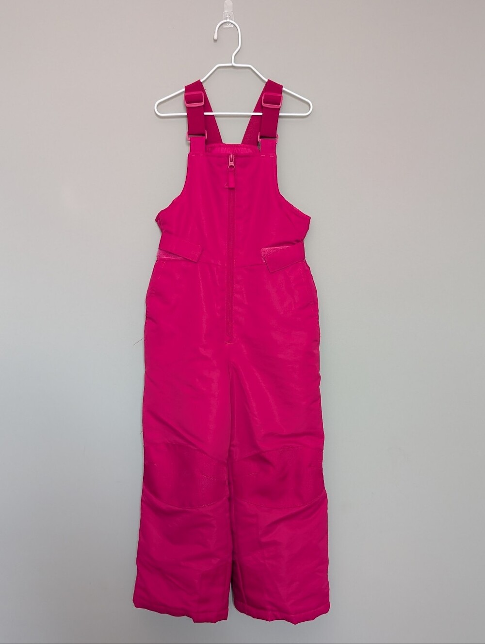 Swiss Tech Hot Pink Kids Snow Bib Overalls Size XS 4-5